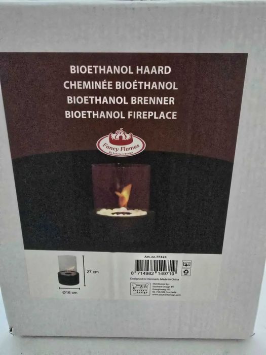 Mini kominek na bioetanol