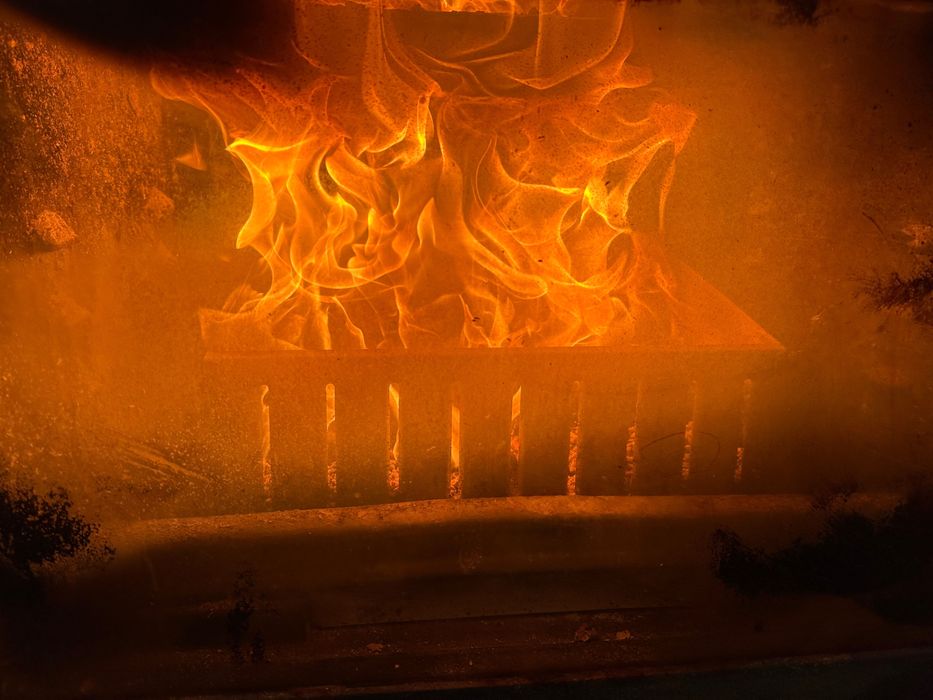 Queimador Pelletes Rectangular