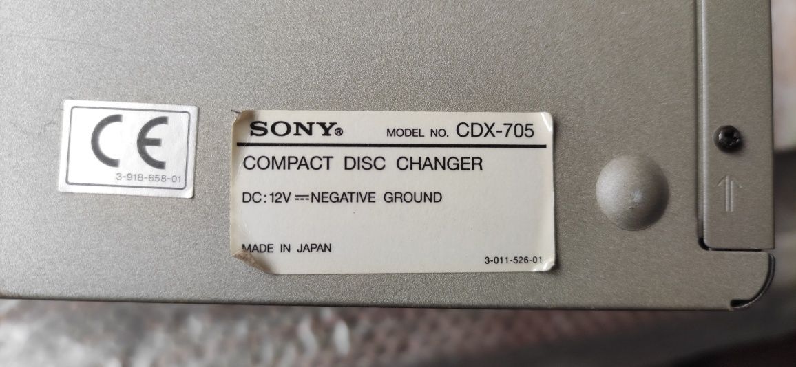 Zmieniarka samochodowa Sony CDX 705 Japan