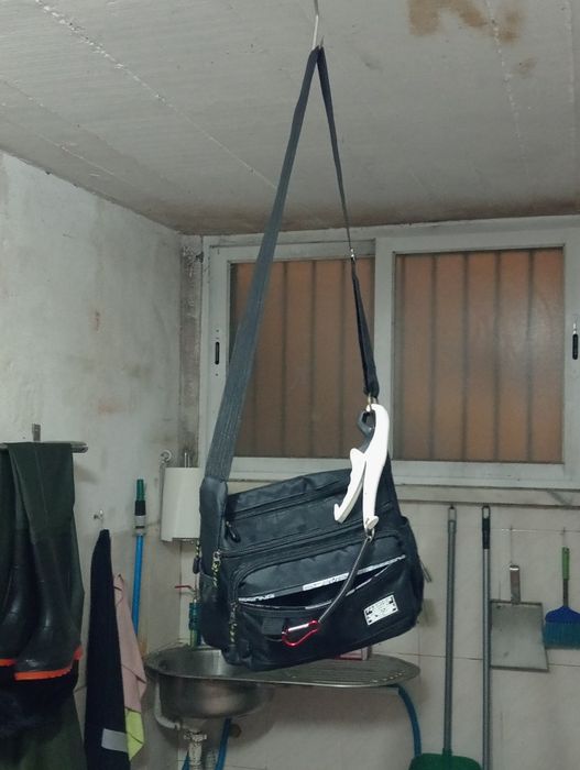 Mala de pesca spinning alicate e grip  capa para guardar telemóvel