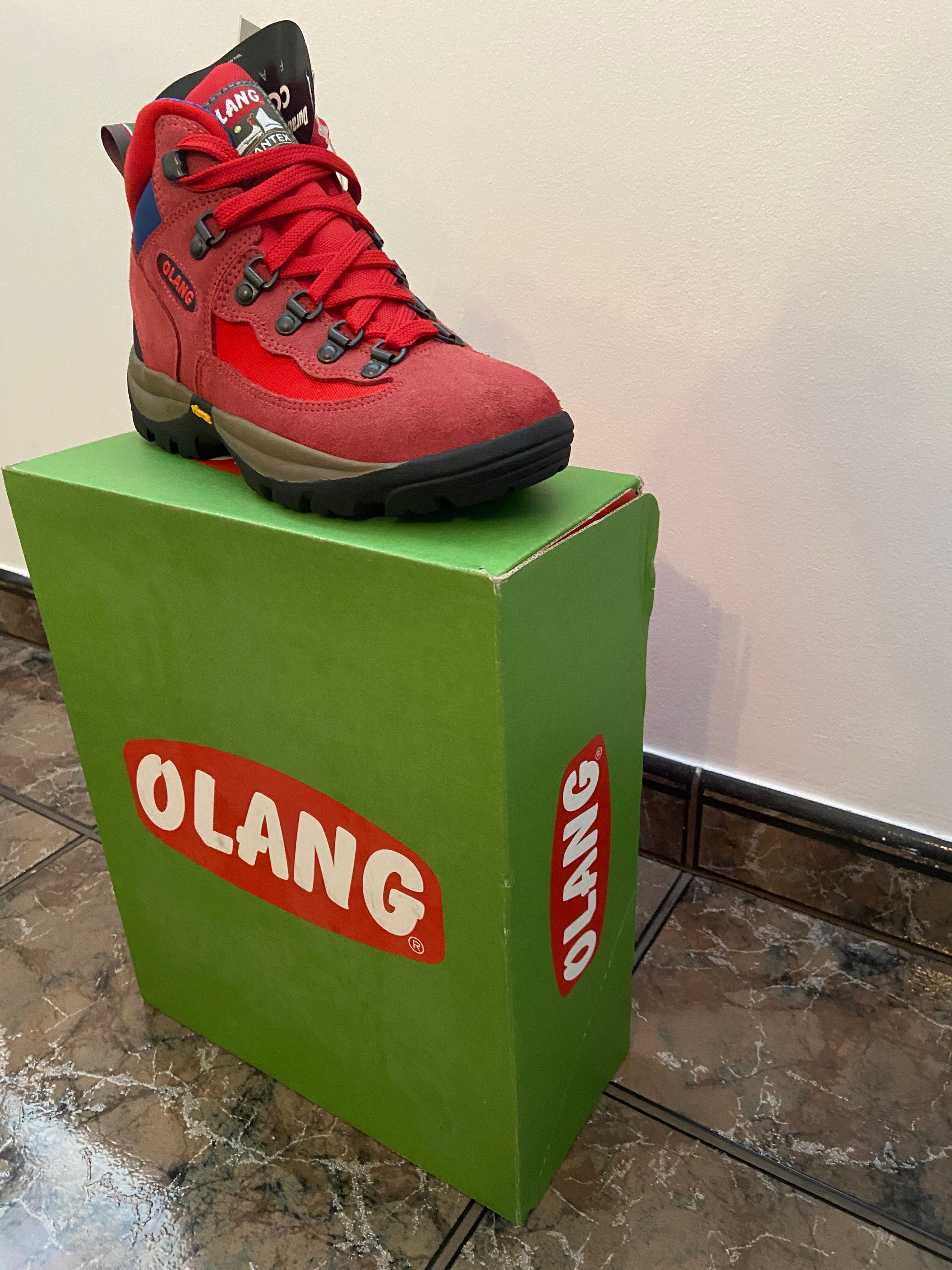 Nowe buty trekkingowe wloskiej firmy Olang .