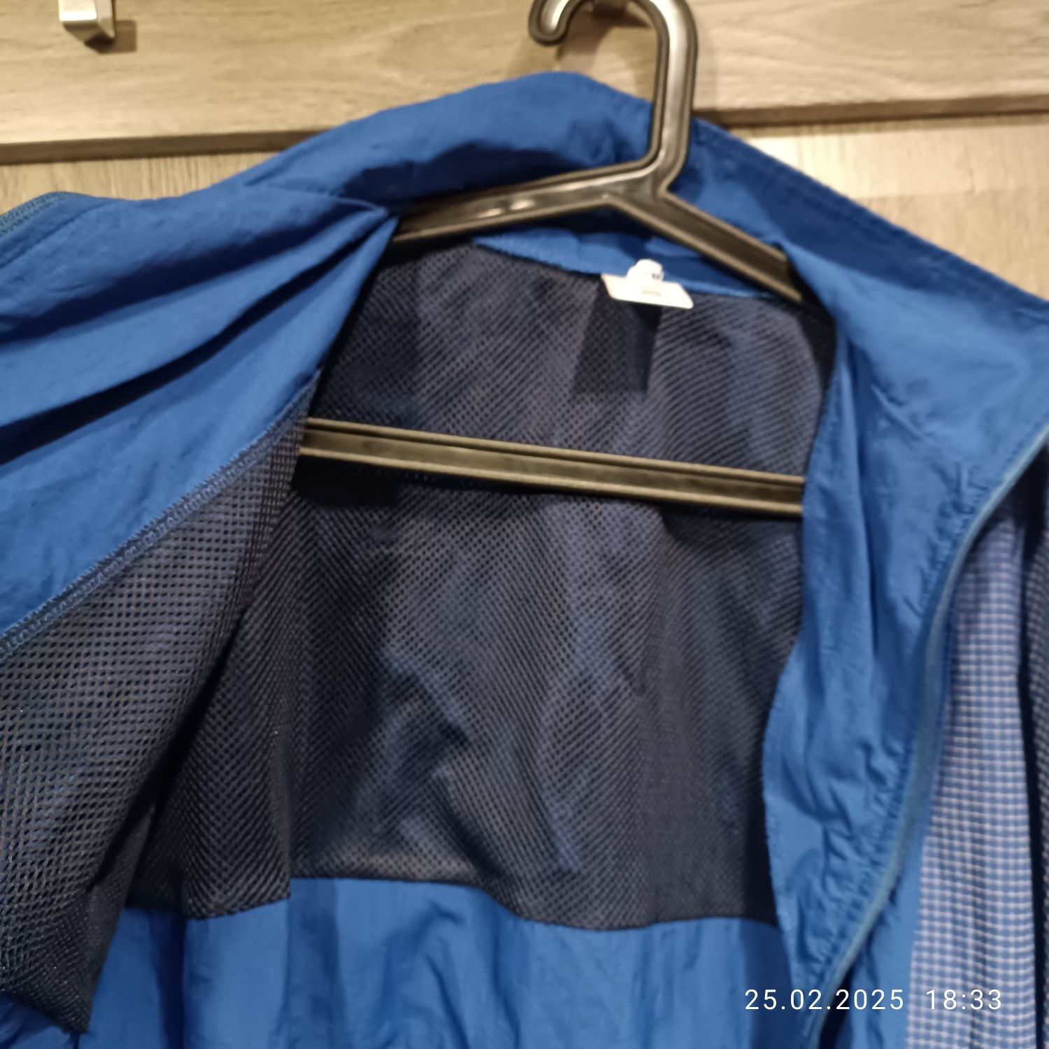 Bluza dres kresz PRL cresh granatowa niebieska odblaskowa S dresowa