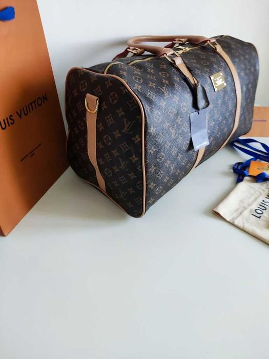 Louis Vuitton Torba podróżna, na siłownię, weekendowa, skóra 811-86