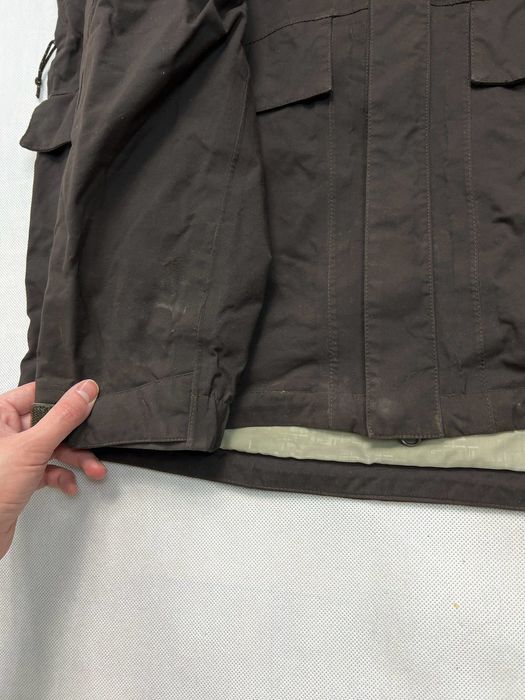 Kurtka The North Face HyVent brown travis scott color hood