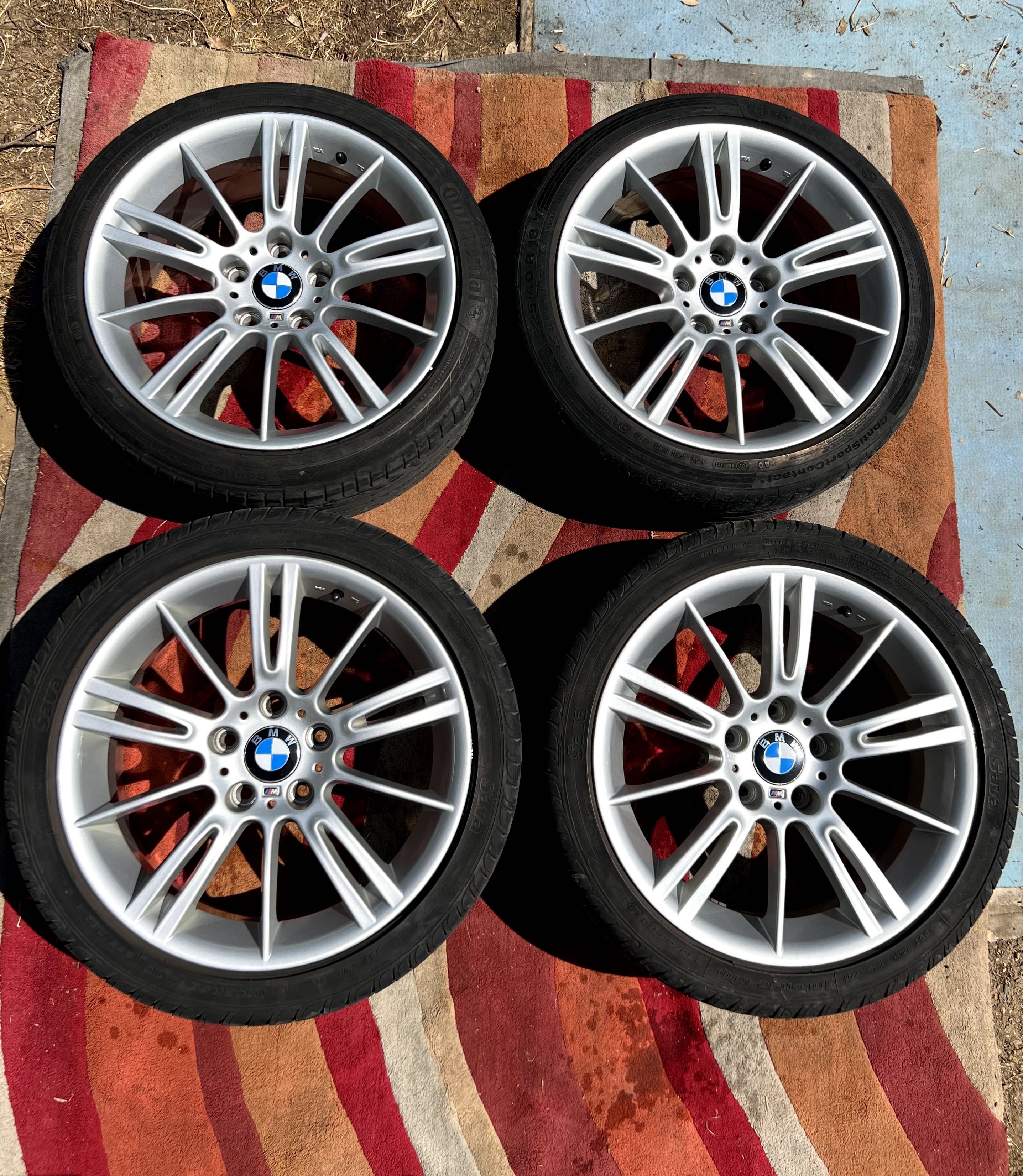 Jantes 18 BMW Pack M (com pneus)