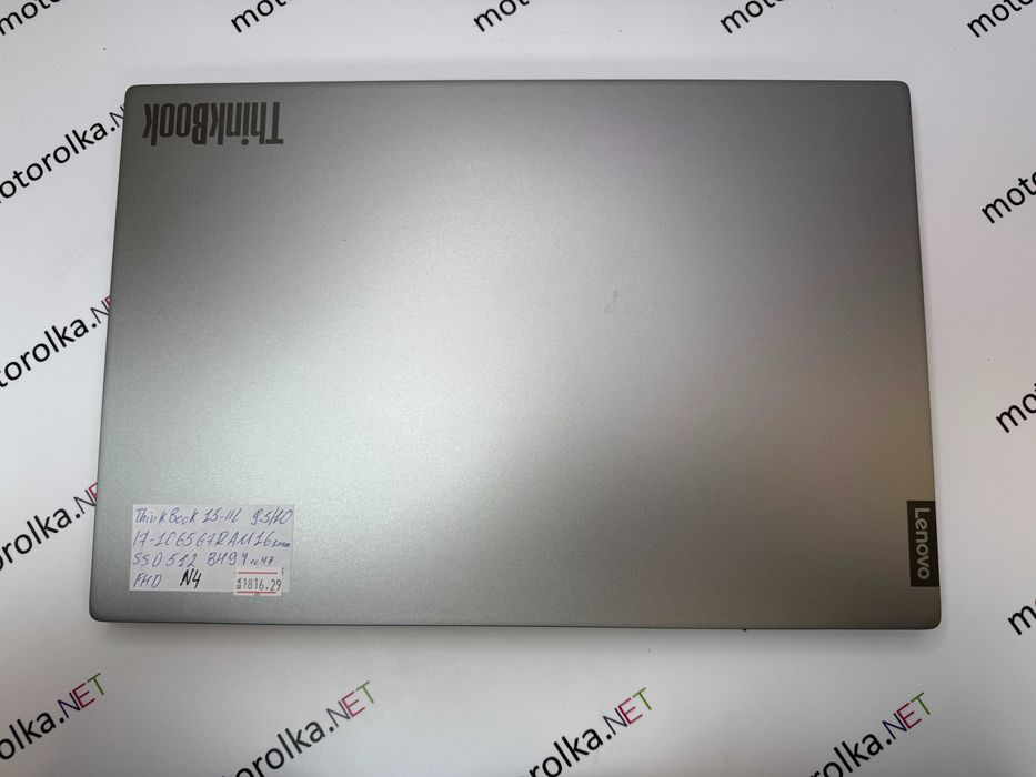 Ноутбук Lenovo ThinkBook 15-iiL 15,6" FHD/i7-1065G7/16 RAM/512 SSD №4