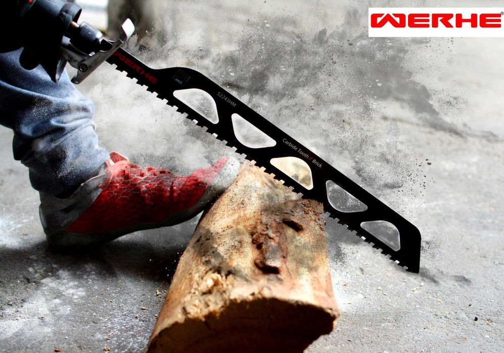 Brzeszczot do cegły i betonu S2243 HM WERHE