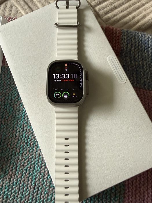 Apple Watch Ultra gwarancja bateria 98%