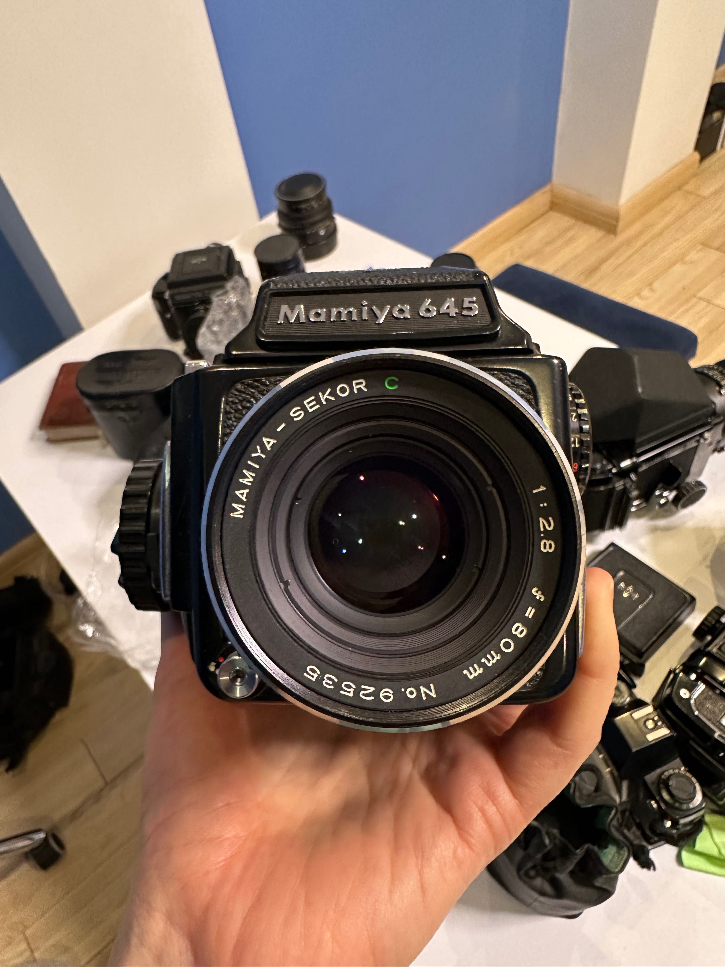 Фотоаппарат Mamiya 645 з объективом
