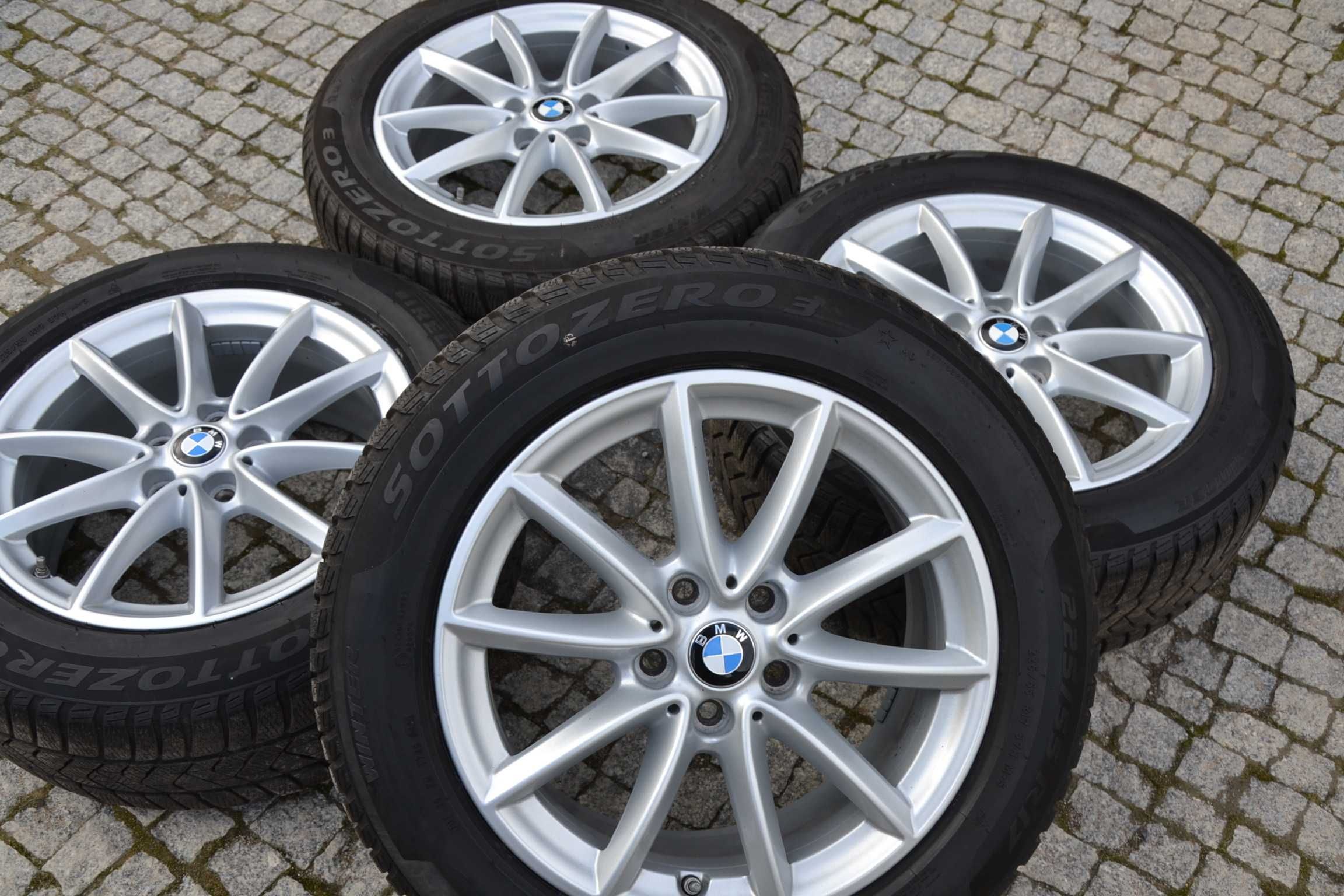 Koła Zimowe 17" BMW X1 F48 X2 F39 Pirelli Czujniki Oryginał