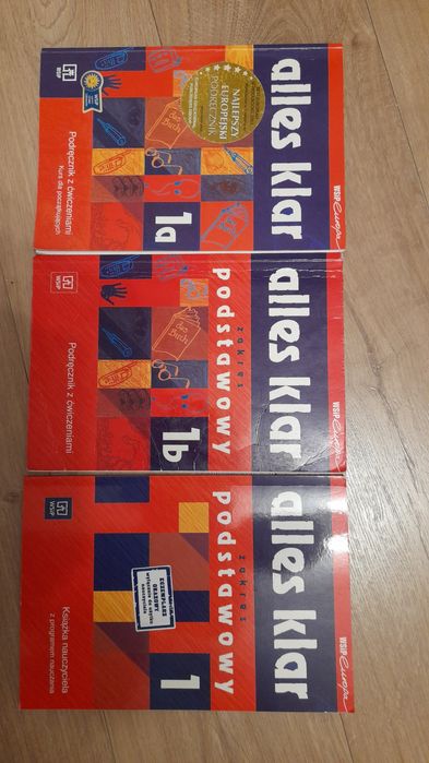 Alles klar 1 podręcznik ćwiczenia książka nauczyciela