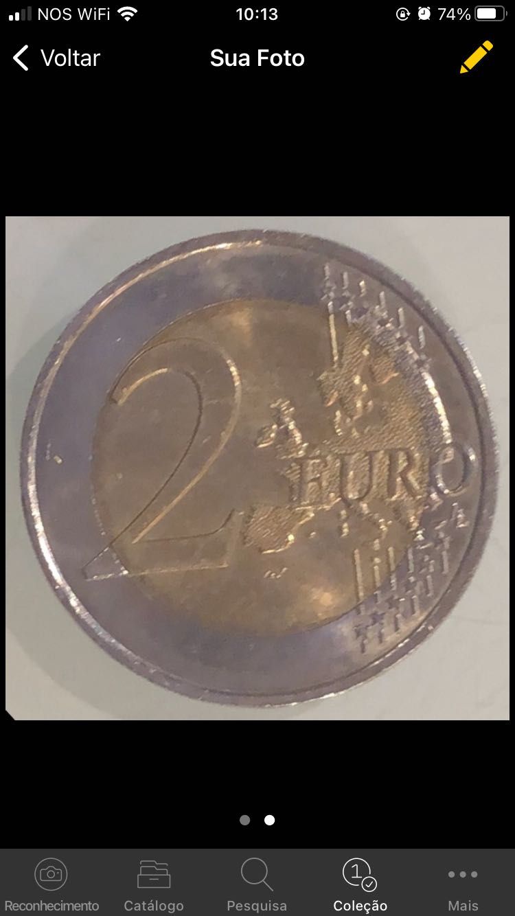 moedas raras de coleção