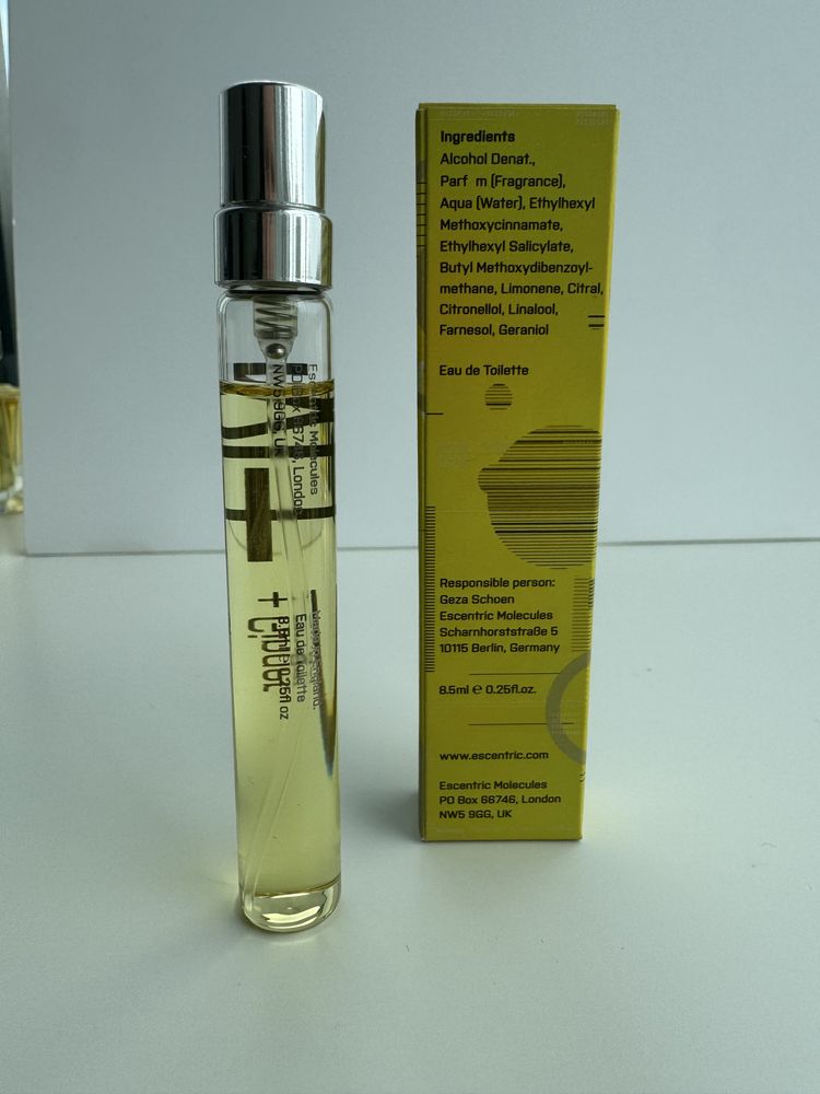 Escentric Molecules Molecule 01 + Ginger - 8.5 ml