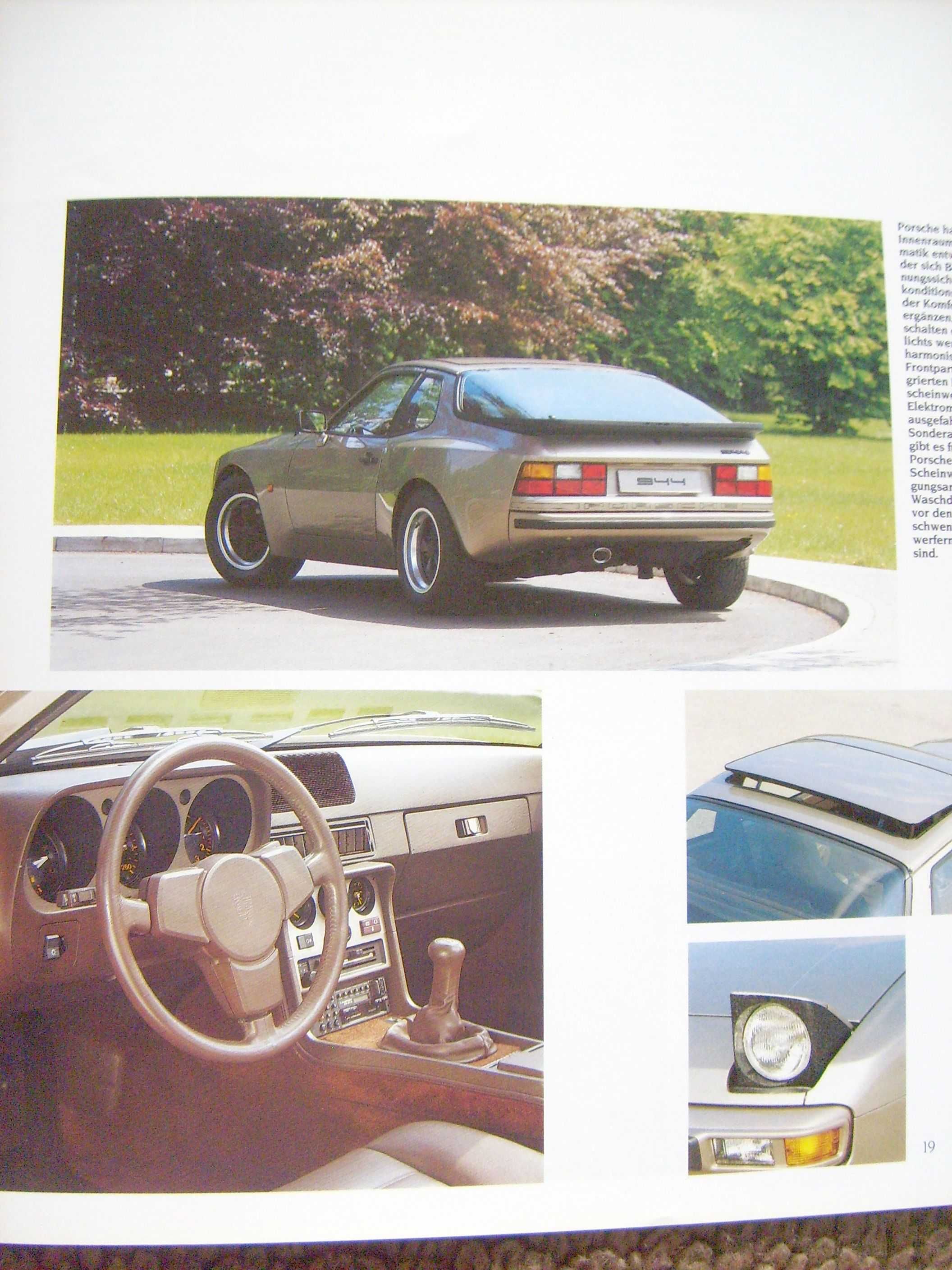 PORSCHE Programm 1983 / 911, 924, 944, 928 / prospekt 40 str., BDB-
