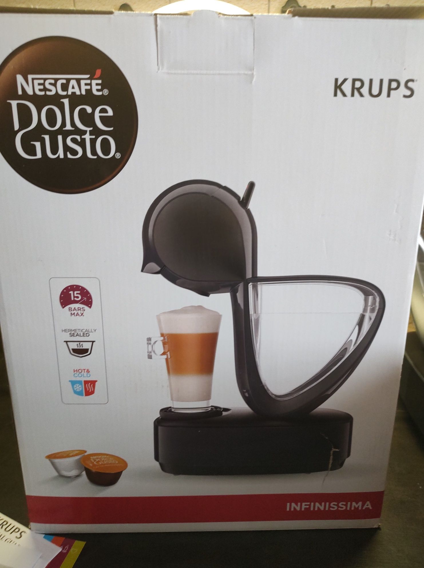 Ekspres kapsułkowy KRUPS KP173B