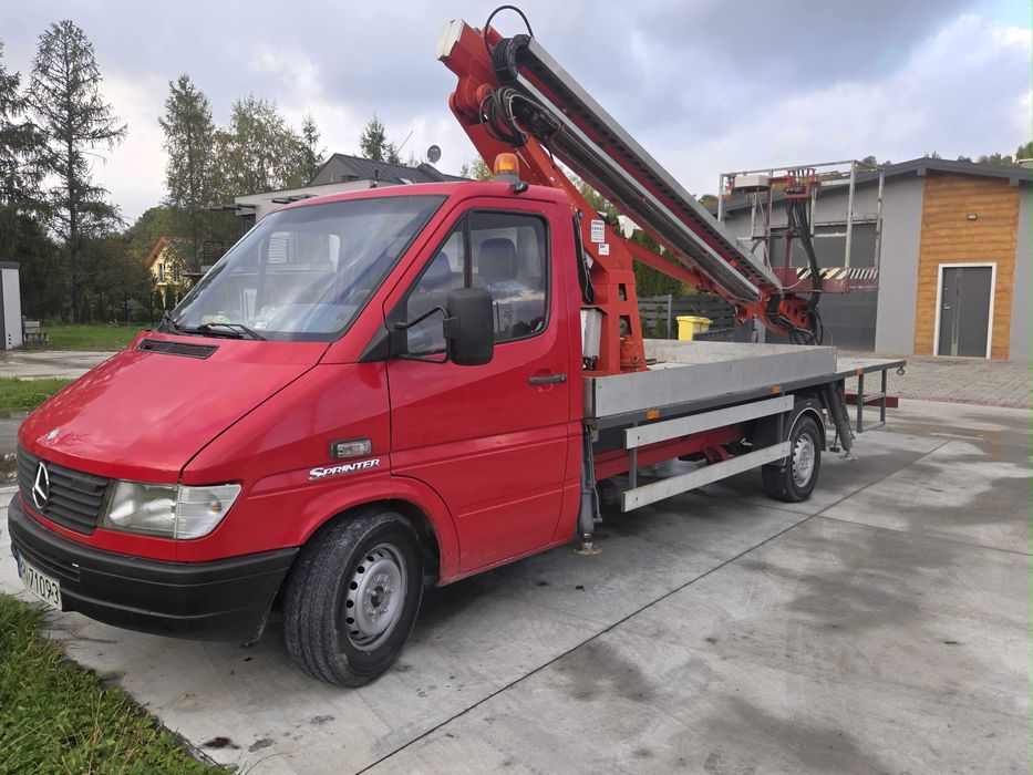 Zwyżka,Podnośnik koszowy Sprinter 16 metrów