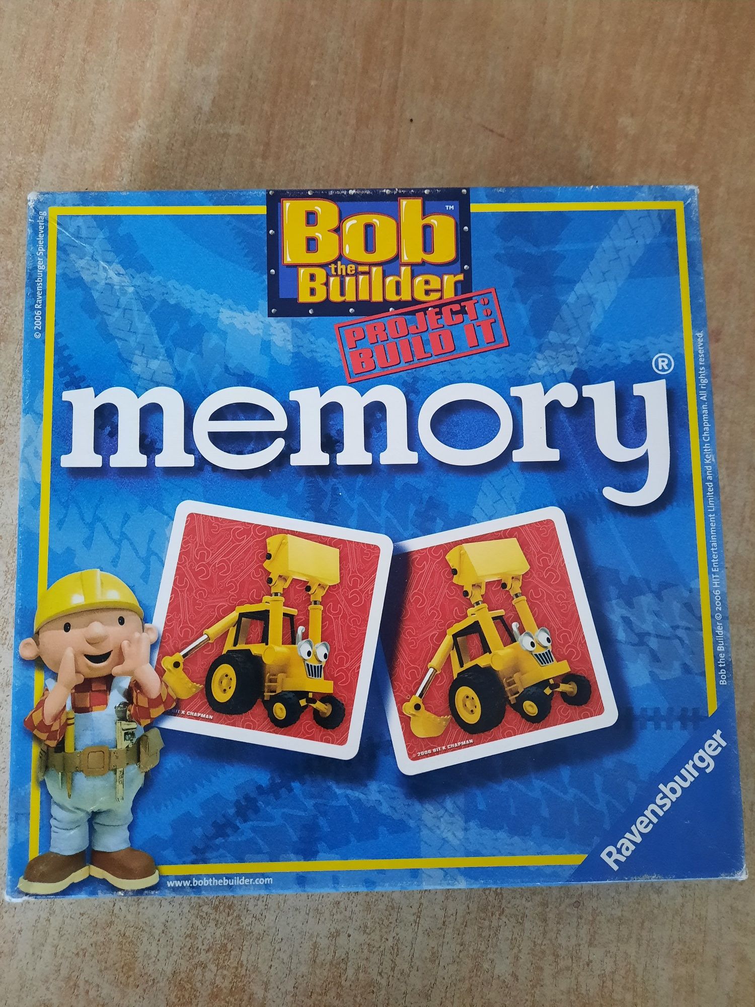 Memory gra Bob Budowniczy ravensburger