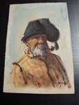 Manuel Jorge aguarela pescador pintura arte
