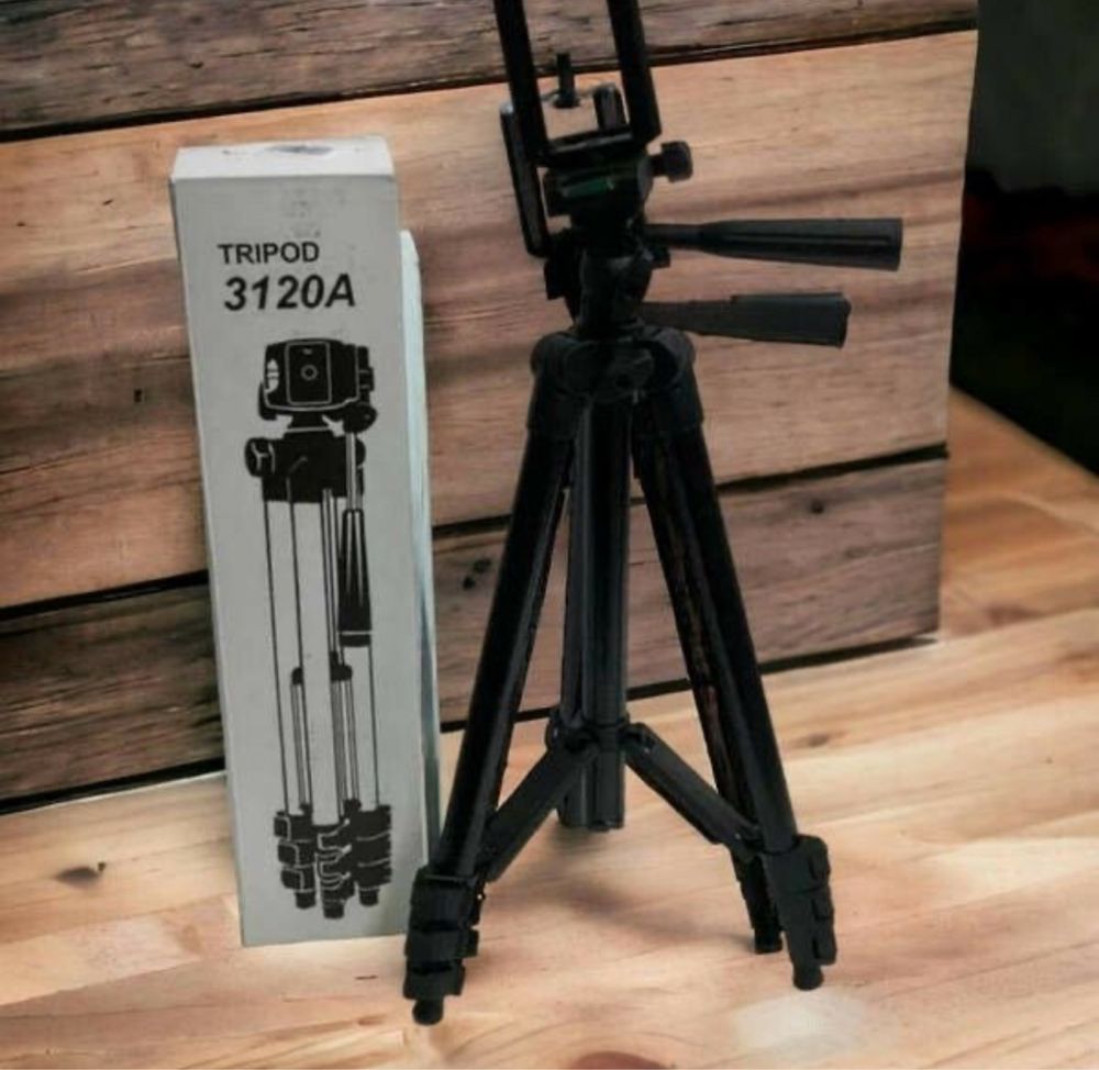 Штатив тренога 3120 для смартфона экшн камеры 35-106СМ