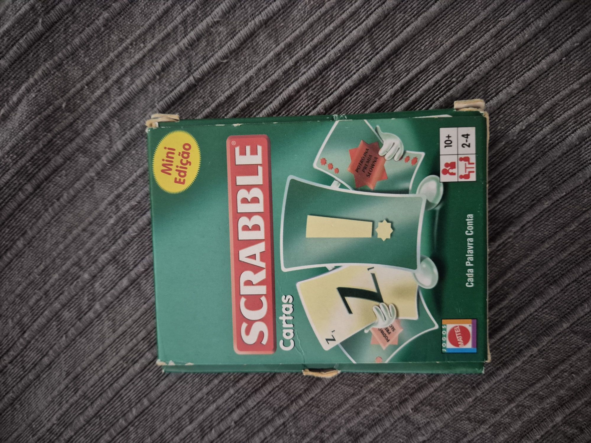 Jogos de cartas variados scrabble