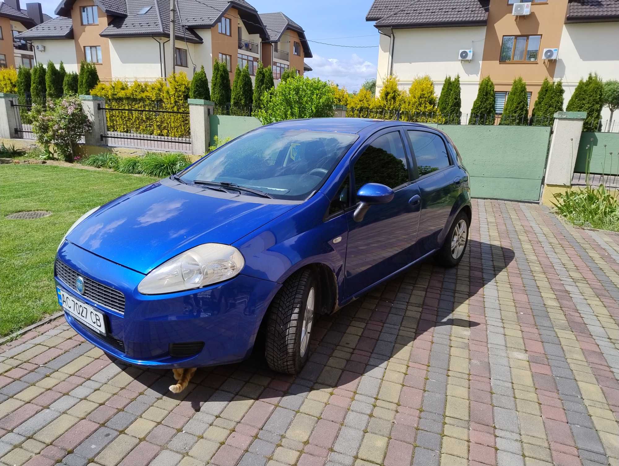 Fiat grande punto 1,4 газ бензин 2006 р.в.