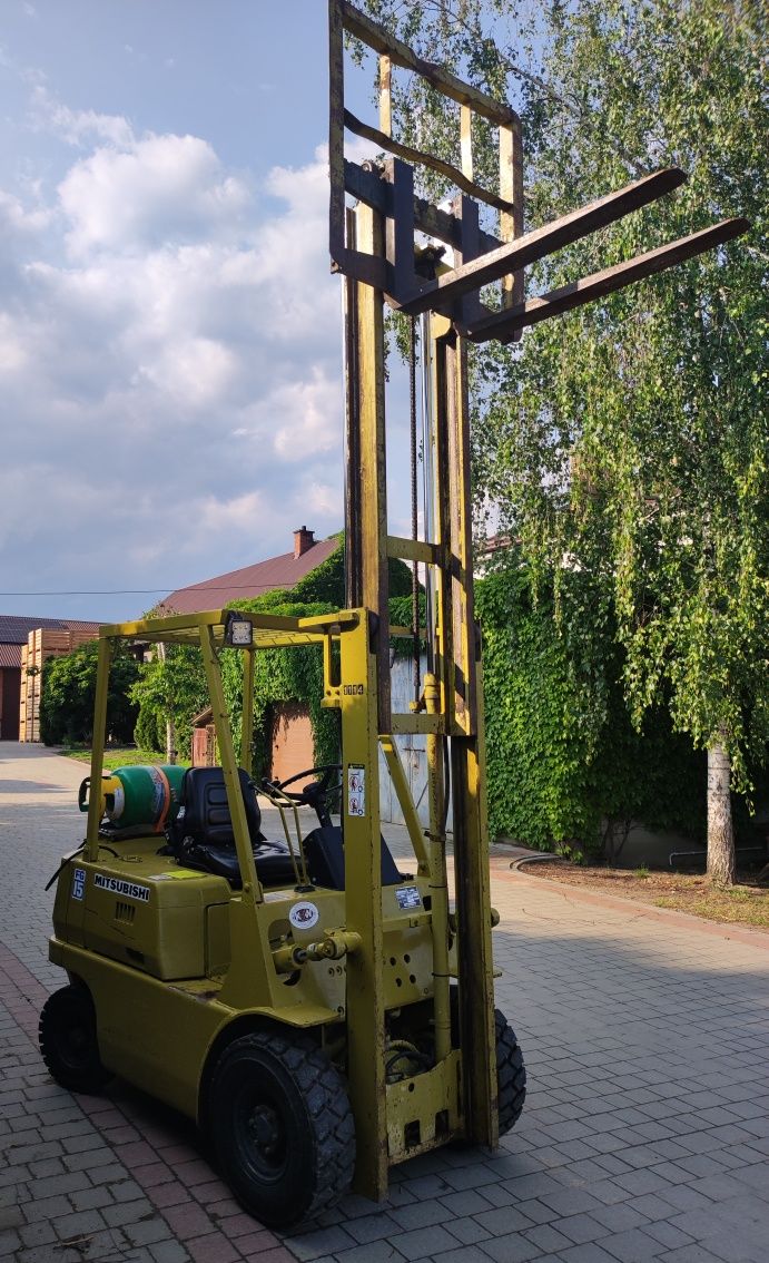 Wózek Widłowy Mitsubishi FG14 LPG Maszt Duplex 3,2m