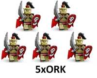 LEGO 71037 ORK x5 minifigurek (5 minifigures) seria 24