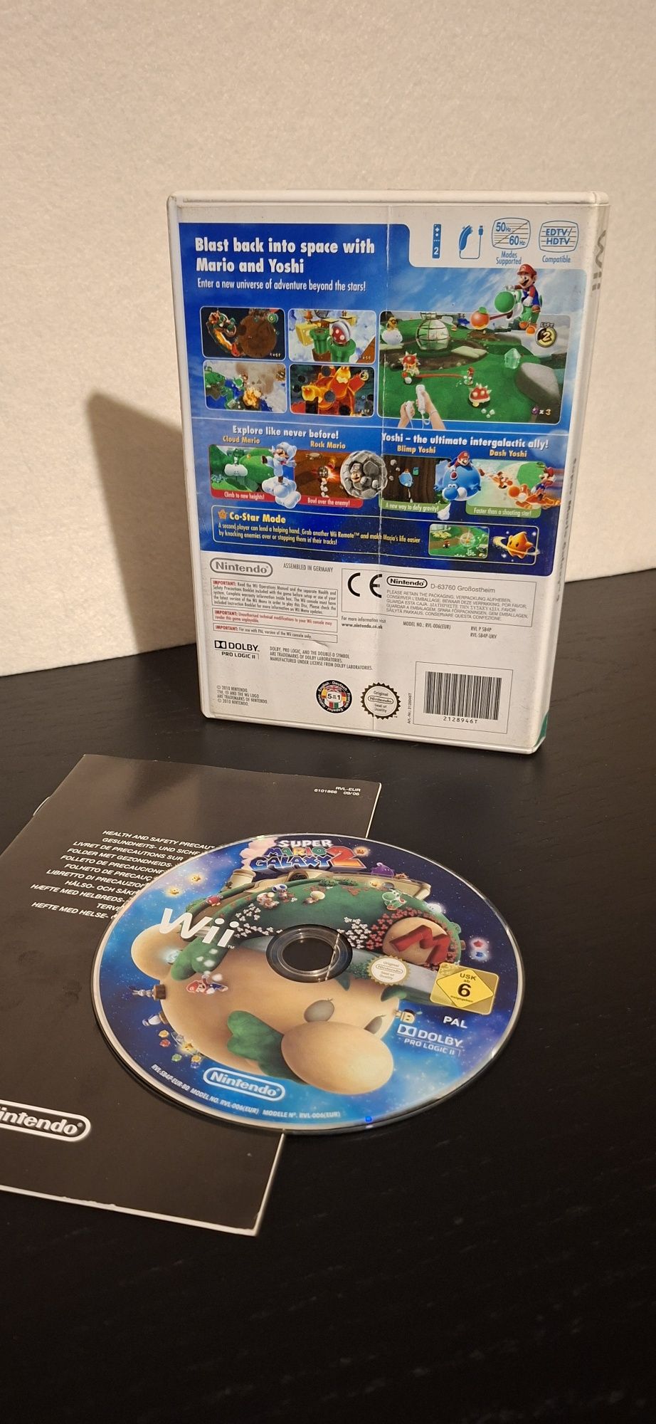 Super Mario Galaxy 2 Nintendo Wii com caixa sem manual