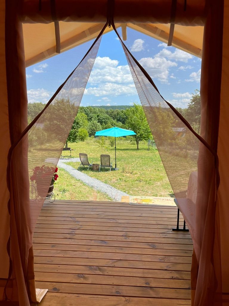 Відпочинок у 2-4 місному глемпінгу (#glamping) на Дністрі