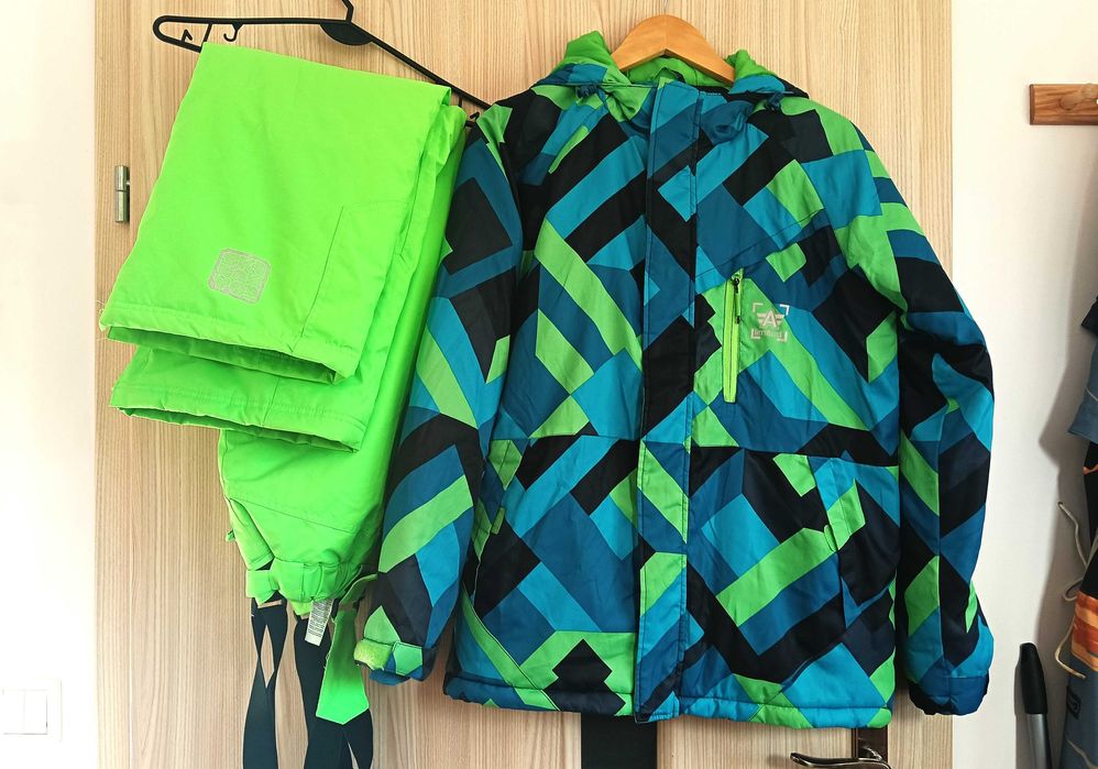 Kombinezon narciarski kurtka 5.10.15 spodnie Y.F.K. 158/164cm