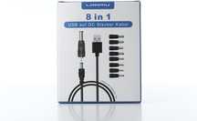 lanmu 8-1 kabel usb do prądu stałego 1m