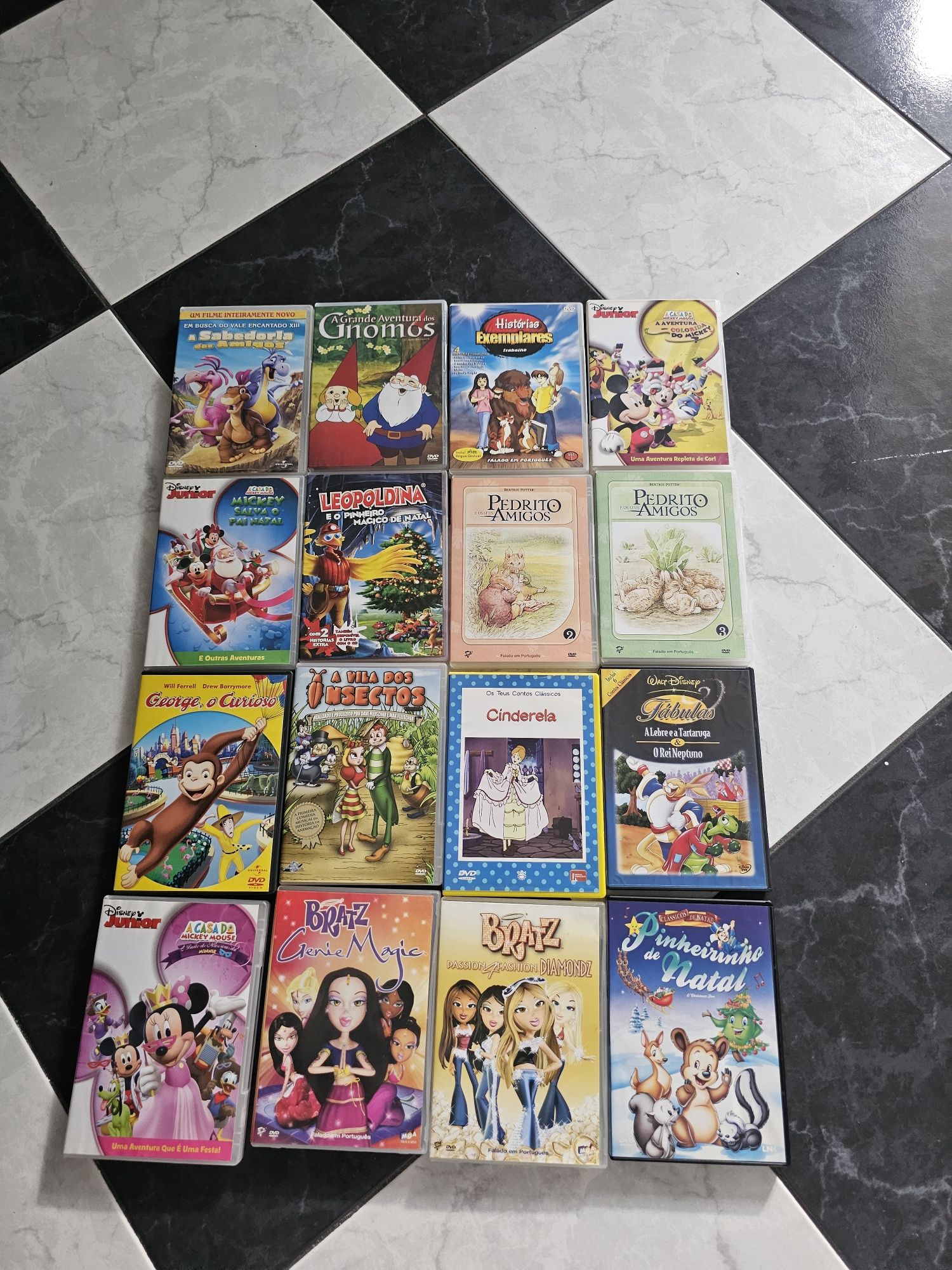 Dvds infantis vários