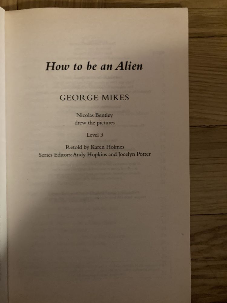 How to be an Alien George Mikes