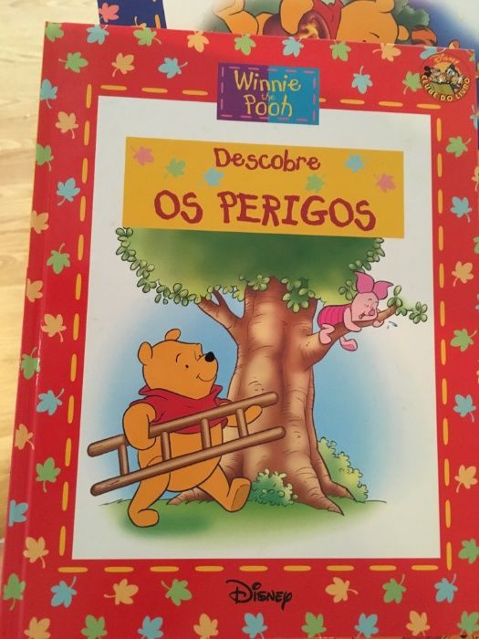 Coleção de Livros Winnie the Pooh " Descobre"