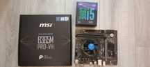 Procesor Intel Core i5 9400f + Płyta główna MSI B365M PRO-VH