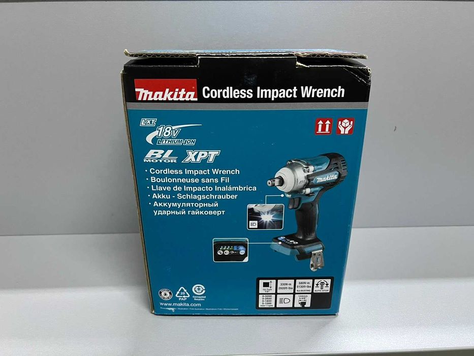 Аккумуляторный ударный гайковёрт Makita DTW300Z 18V НОВЫЙ!!!