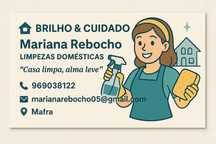 Faço limpeza de casas