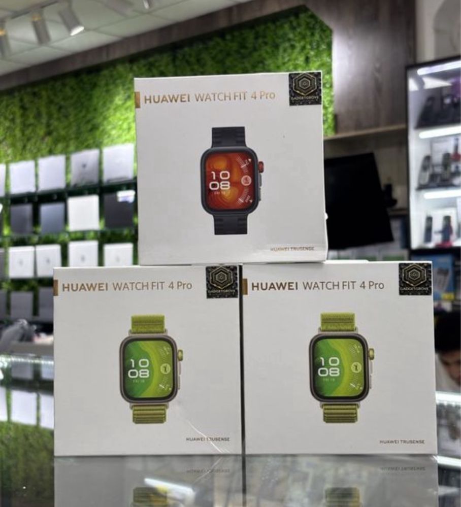 Huawei Watch Fit 4 Pro Black преміальний смарт годинник