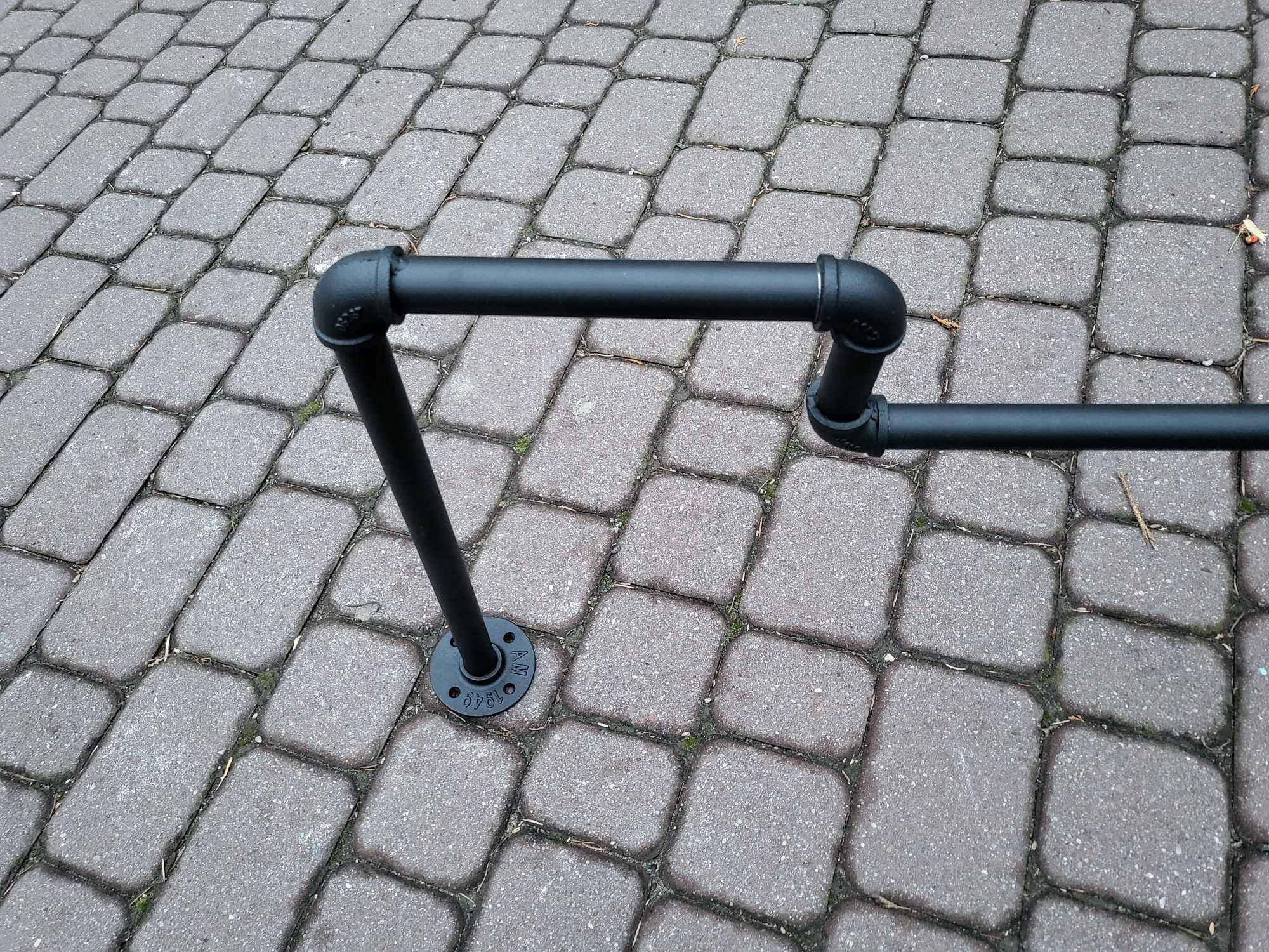 Uchwyt Wieszak industrialny do garderoby przedpokoju