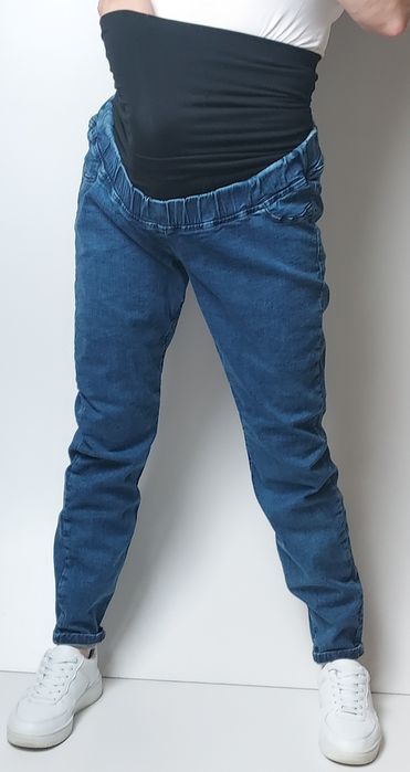 Zizzi_nowe ciążowe jeansy Maternity Jeggings_42-44 ( XL-XXL ) L77cm