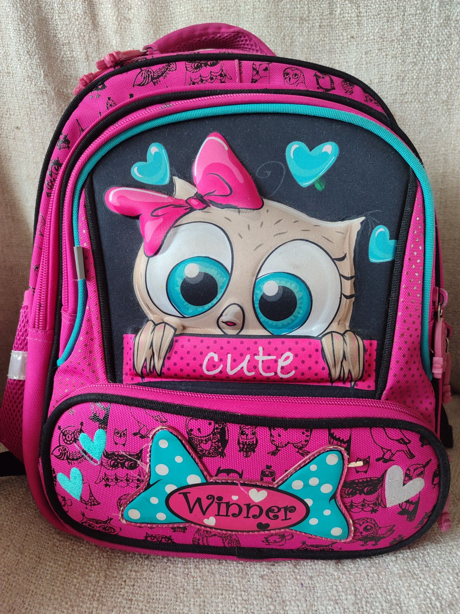 рюкзак шкільний, портфель для дівчинки 1~4 клас