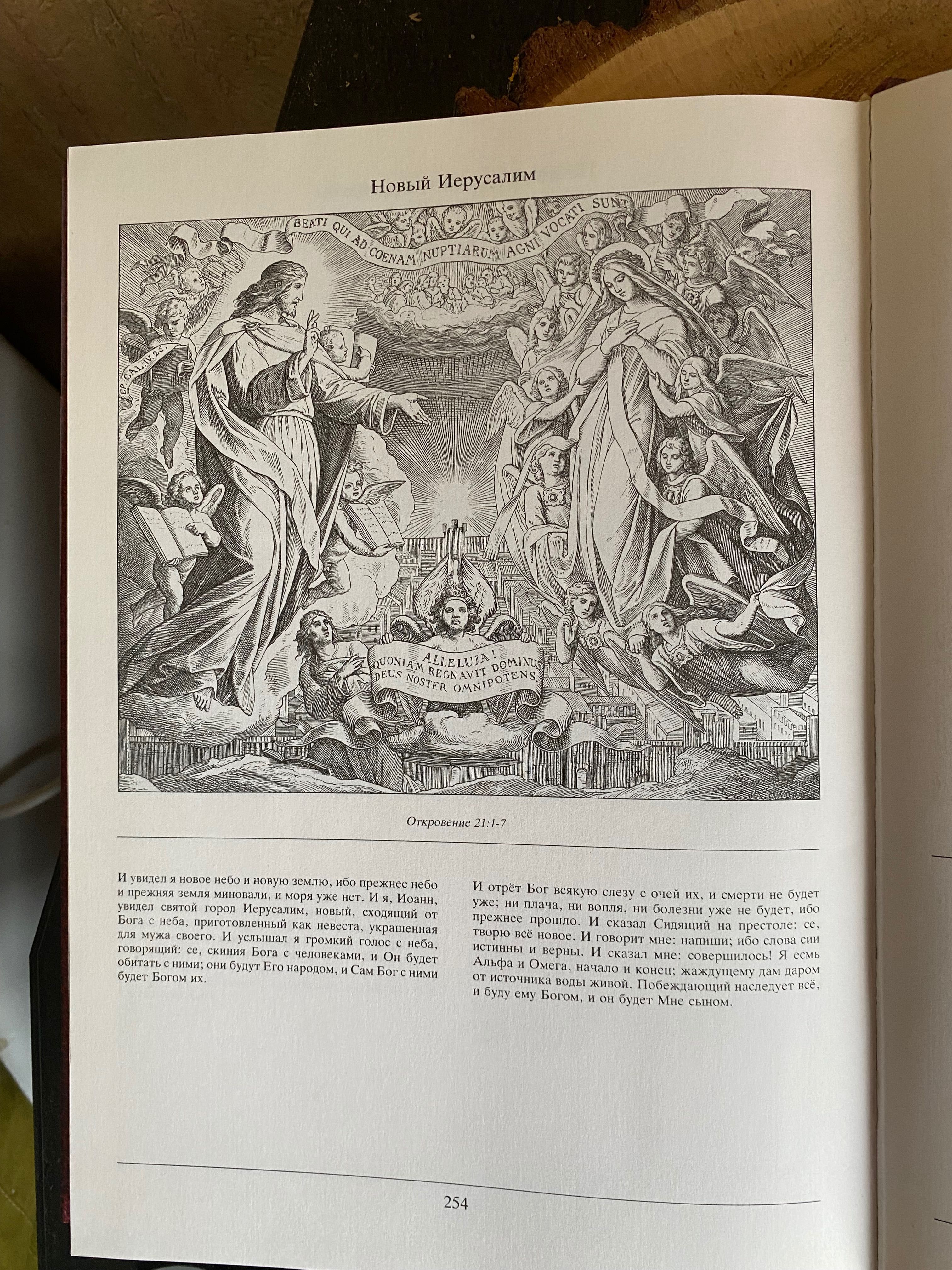 Книга Библия в иллюстрациях Юлиуса Шнорр фон Карольсфельда