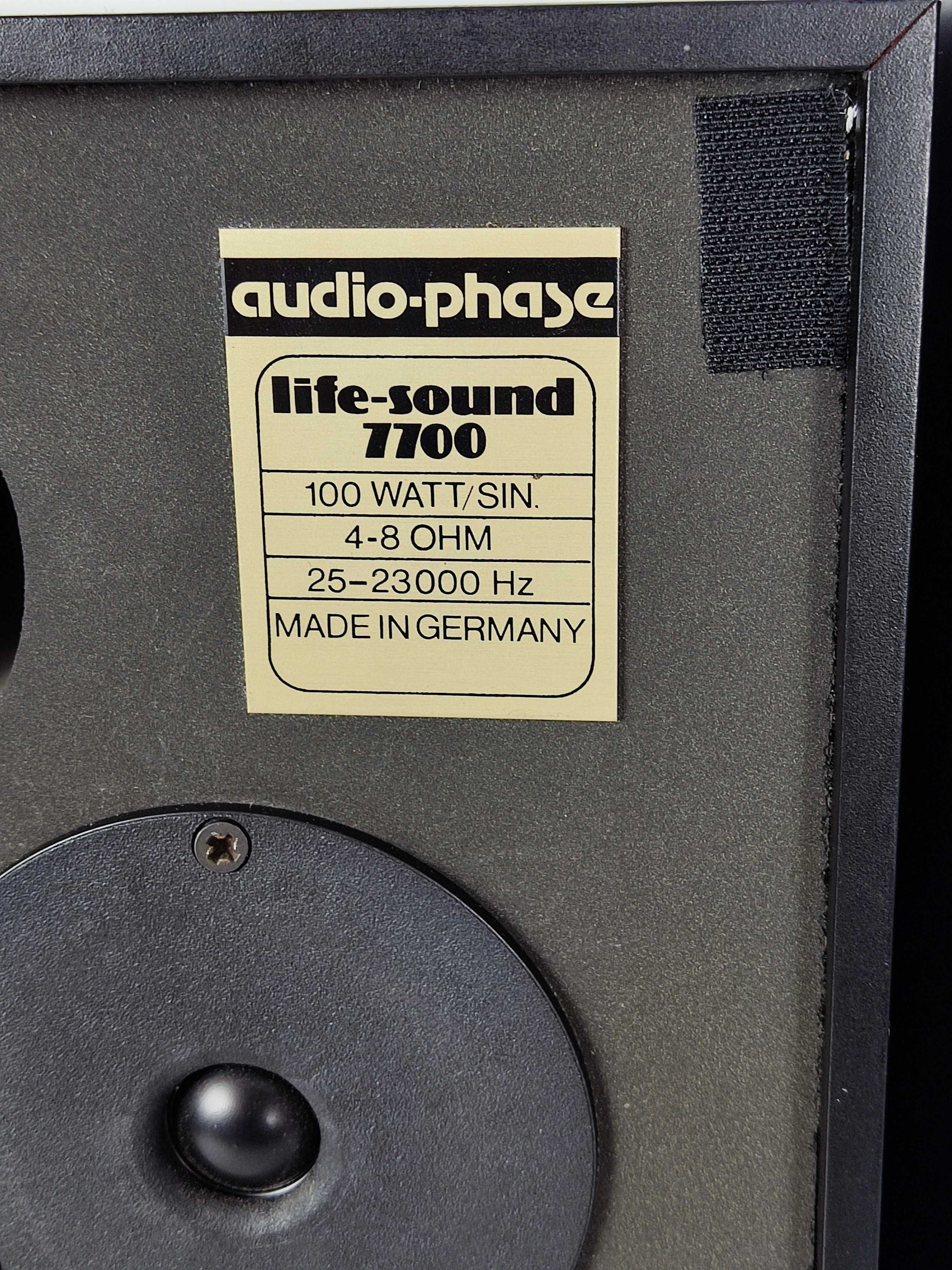 Kolumny Audio Phase Life Sound 7700 SEAS d19 25-23kHz Germany monitory
