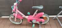 Rower rowerek btwin 14 jednorożec różowy dla dziewczynki