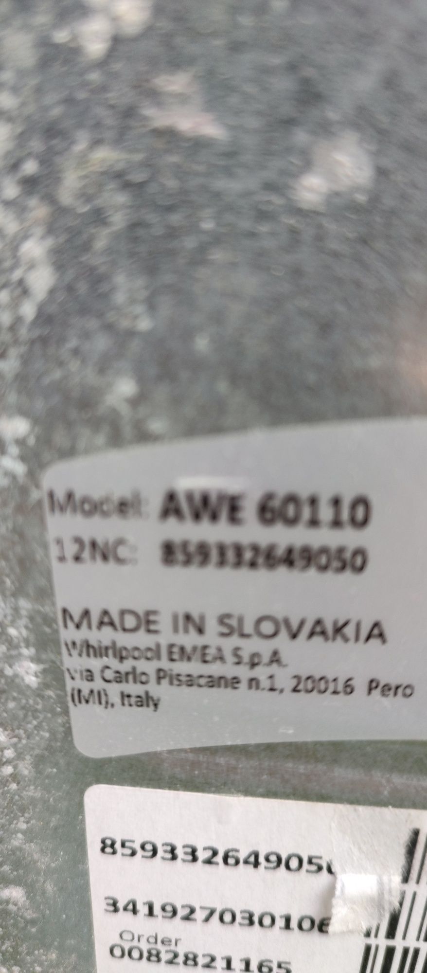 Whirlpool awe 60110 programator