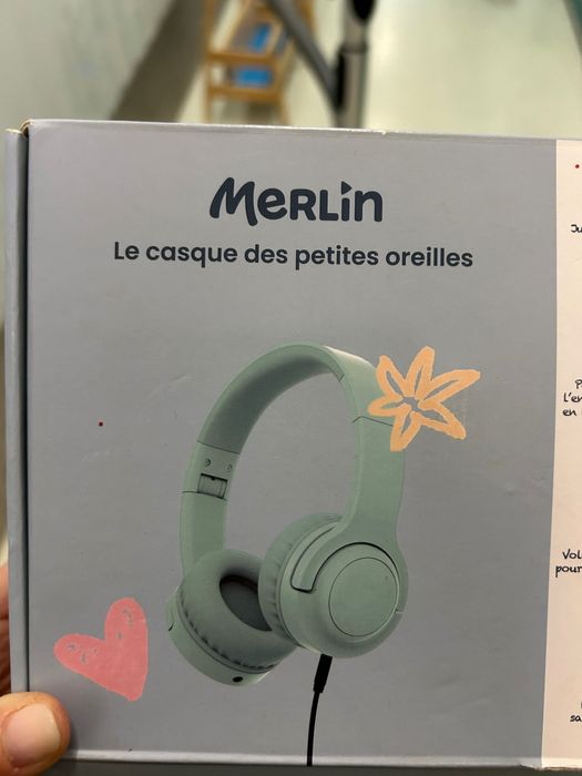 Auscultadores criança Merlin