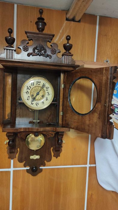 Zegar wiszący Ślązak Gustaw Becker