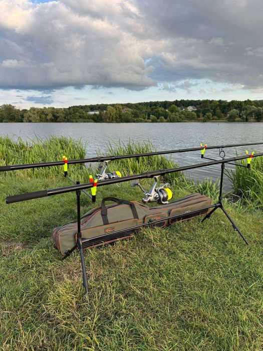 Zestaw karpiowy Komodo 3.6m z Rod Pod, gotowy zestaw wędkarski