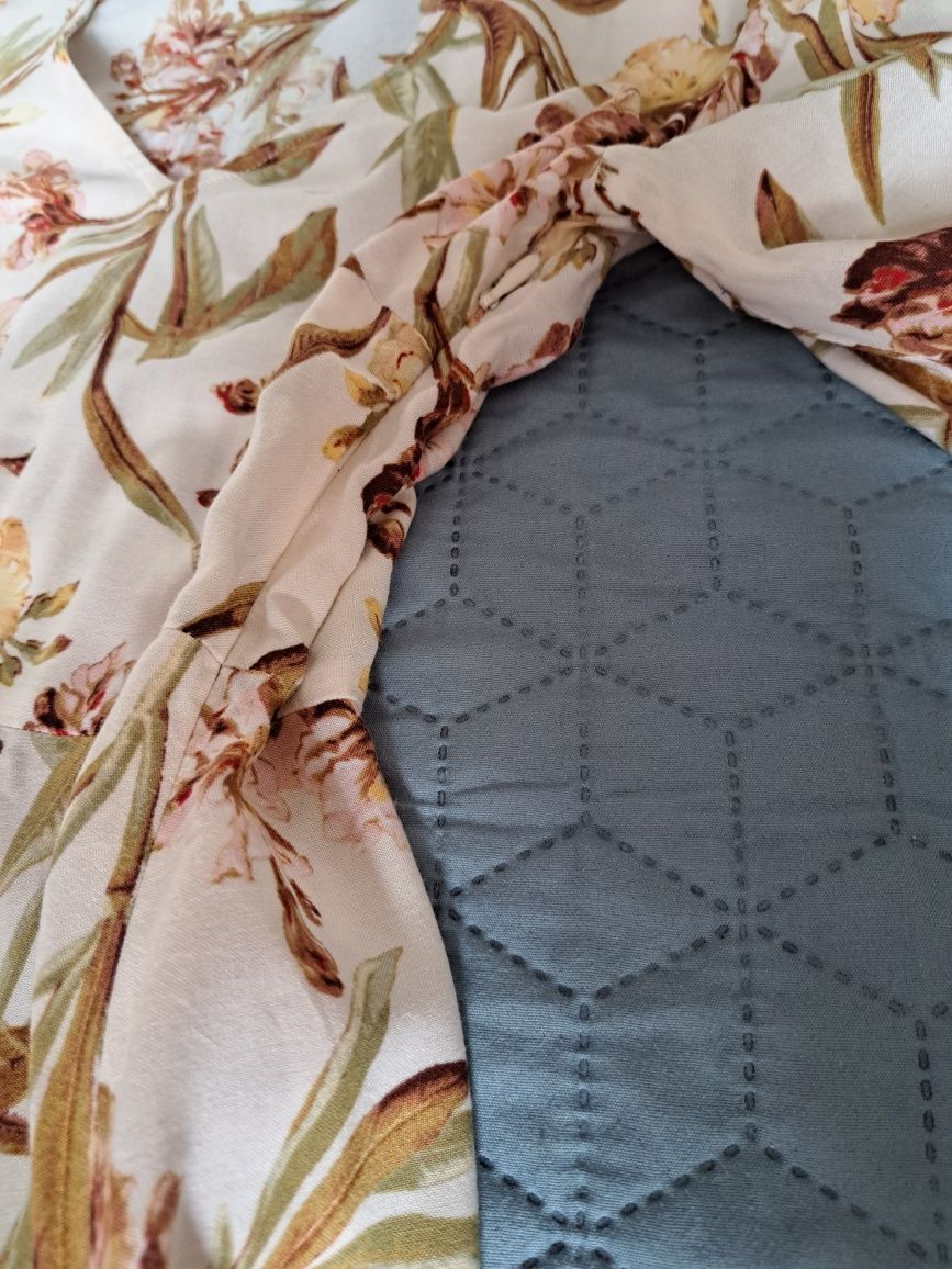Sukienka w kwiaty boho HM, lato jesień