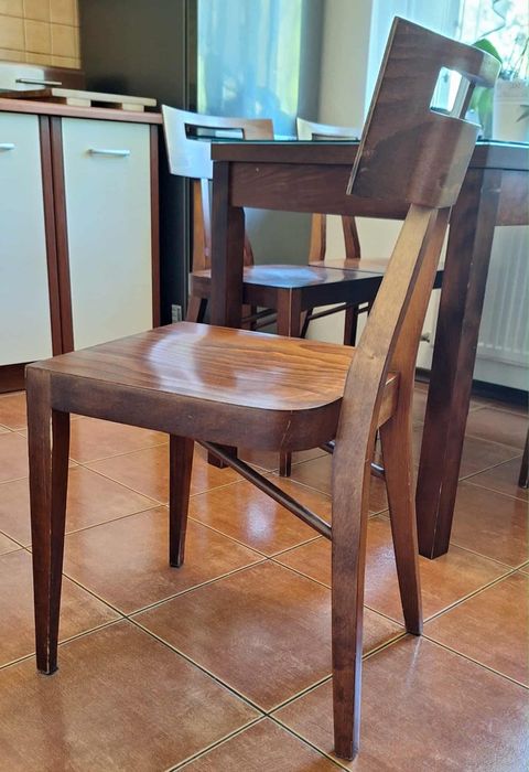 Stół 70x100 (+30) 4x krzesła (fameg radomsko)